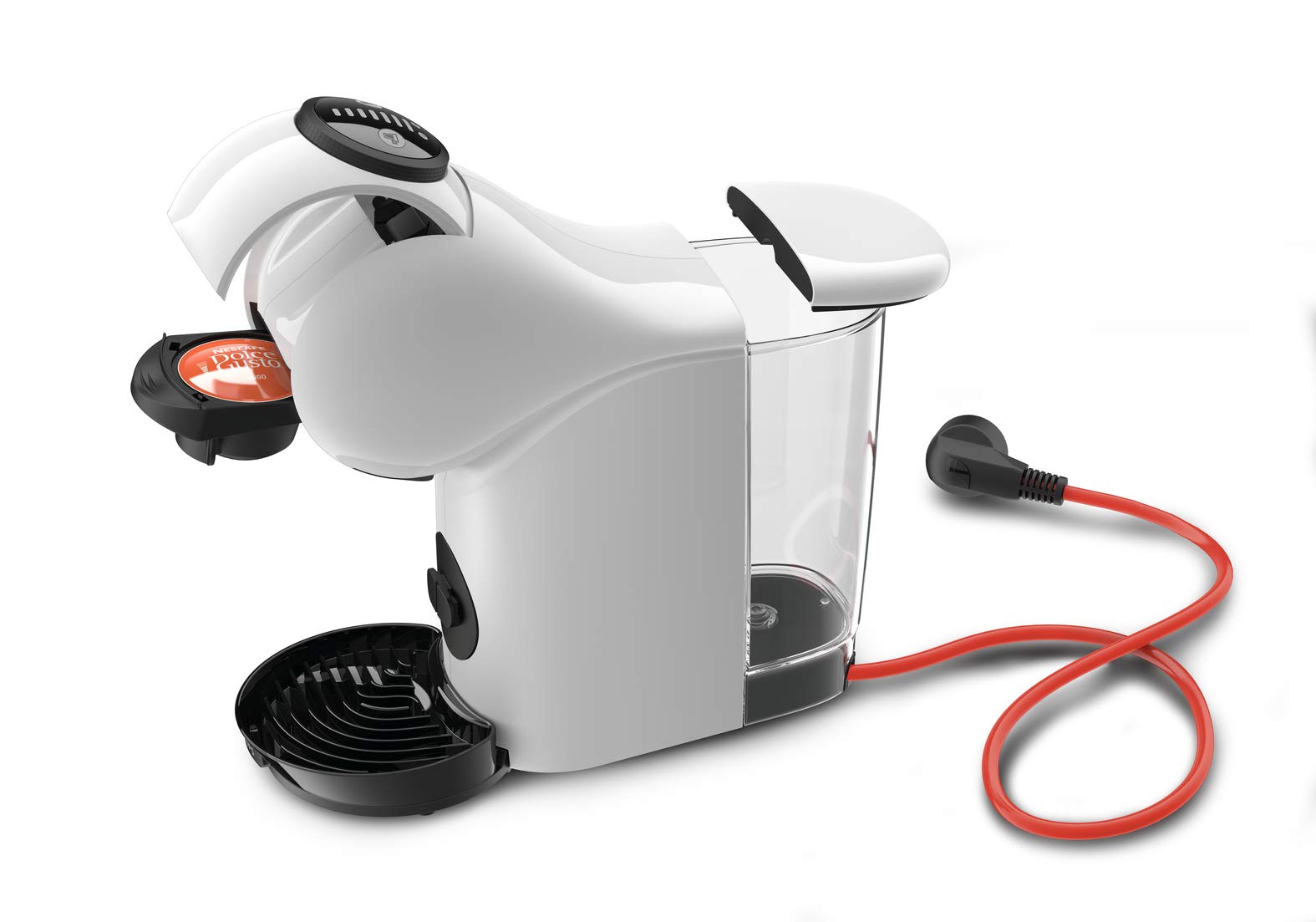 Machine à café à capsules Genio S Blanc KP240110 – Fonction XL Intuitive