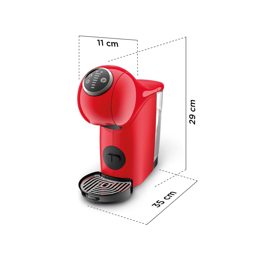 Machine à café à capsules Genio S Plus Rouge KP340510 – Programmable
