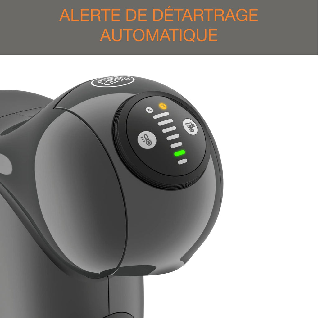 Machine à café à capsules Genio S Anthracite KP243B10 – Taille XL Réglable