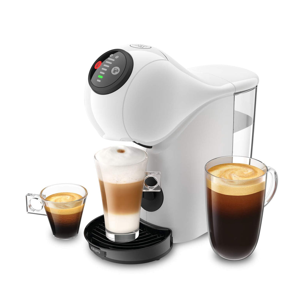 Machine à café à capsules Genio S Blanc KP240110 – Fonction XL Intuitive