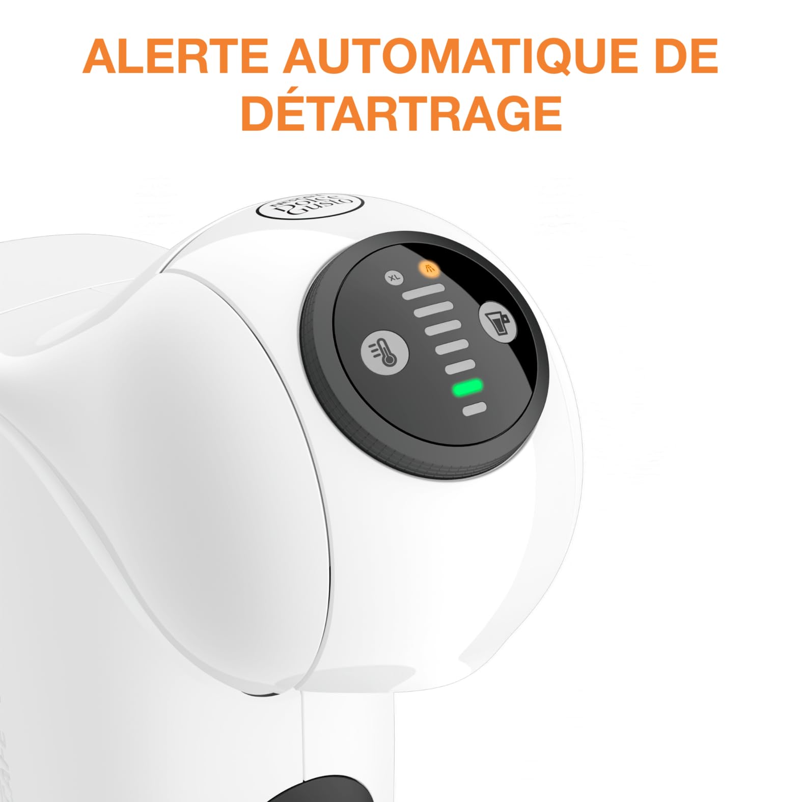 Machine à café à capsules Genio S Blanche KP243110 – Fonction XL