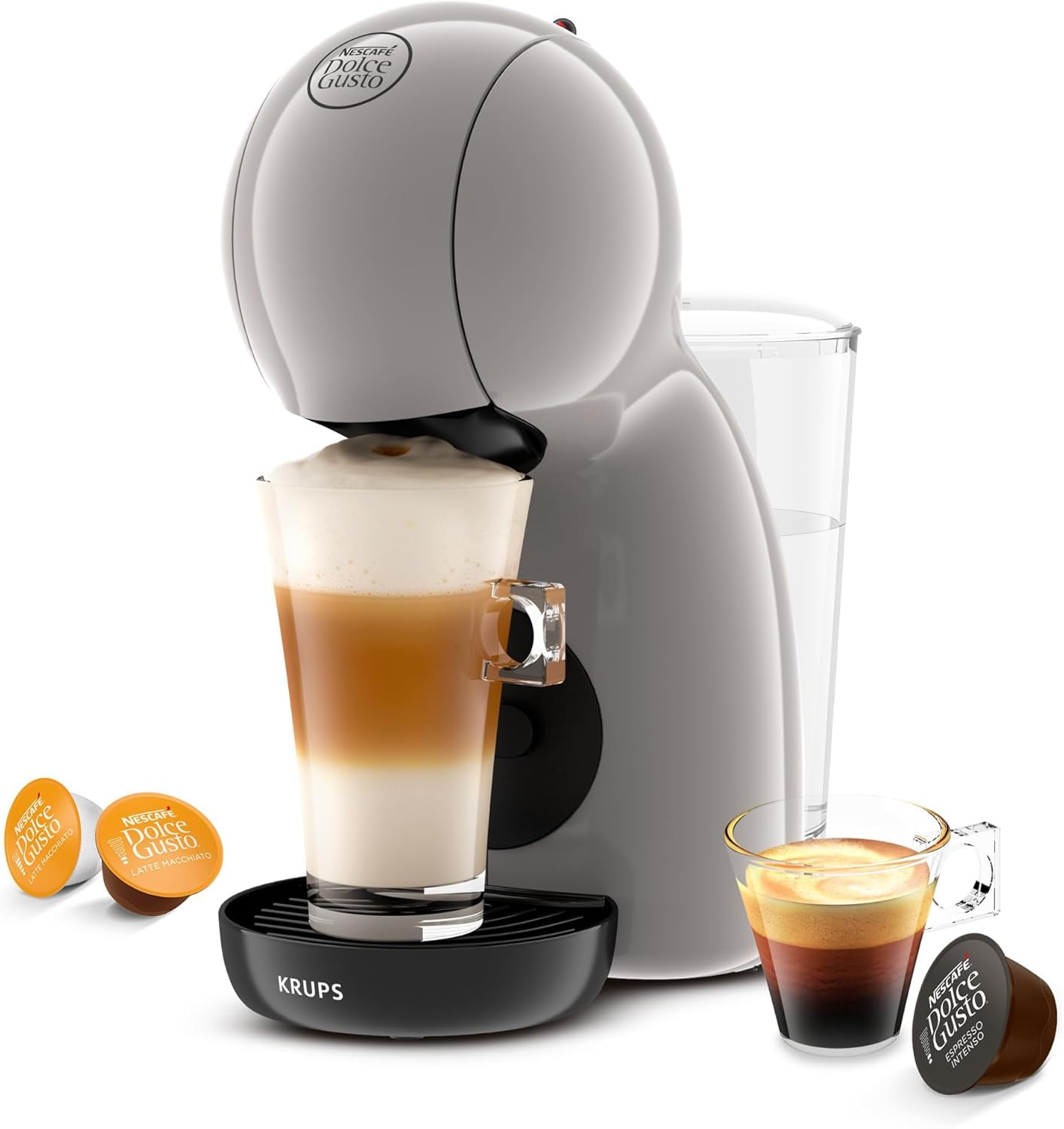 Machine à café à capsules Piccolo XS Taupe KP1A3A – Ultra Compacte