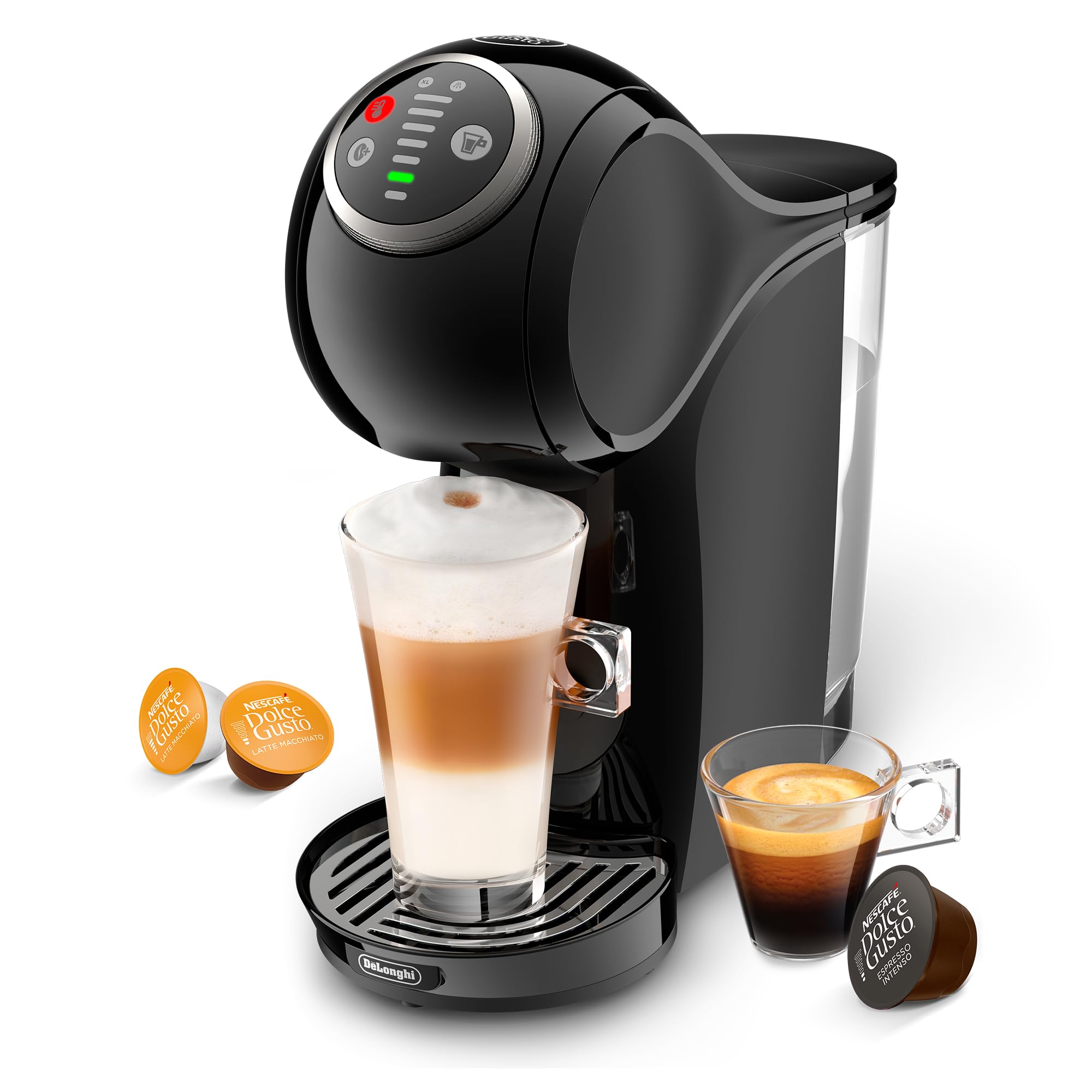 Machine à expresso semi-automatique Genio Plus Noir – 0,8 L