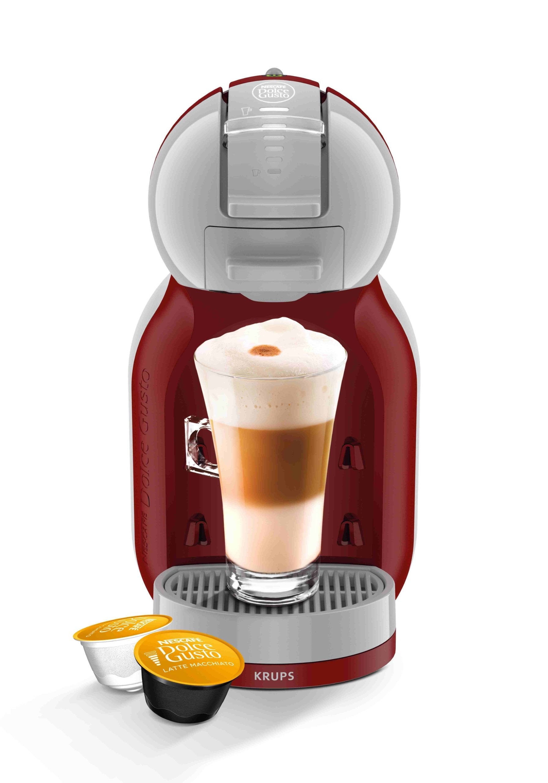 Machine à café à capsules Mini Me Rouge YY1501FD – Automatique 15 Bars